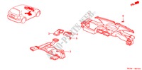 KANAAL(RH) voor Honda CIVIC 2.0 5 deuren 5-versnellings handgeschakelde versnellingsbak 2003