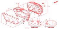 METER KOMPONENTEN(NS)(1) voor Honda CIVIC 1.6S 5 deuren 5-versnellings handgeschakelde versnellingsbak 2003