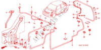 RUITESPROEIER(1) voor Honda CIVIC 1.6S 5 deuren 5-versnellings handgeschakelde versnellingsbak 2003