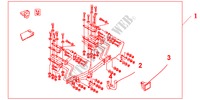 TREKHAAK AFNEEMBAAR voor Honda CIVIC 1.6LS 5 deuren 4-traps automatische versnellingsbak 2001