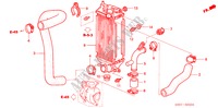 TUSSENKOELING(DIESEL) voor Honda CIVIC 1.7SE 5 deuren 5-versnellings handgeschakelde versnellingsbak 2004