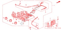 VERWARMING REGELAAR(LH) (1) voor Honda CIVIC 1.6S 5 deuren 5-versnellings handgeschakelde versnellingsbak 2003