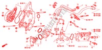 WATERPOMP/SENSOR(2.0L) voor Honda CIVIC 2.0 5 deuren 5-versnellings handgeschakelde versnellingsbak 2003