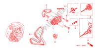 AIRCONDITIONER (COMPRESSOR) (DIESEL) voor Honda CIVIC 1.7S 5 deuren 5-versnellings handgeschakelde versnellingsbak 2005