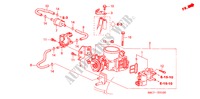 GAS HUIS(1.4L/1.5L/1.6L/1.7L) voor Honda CIVIC 1.6SE    EXECUTIVE 5 deuren 4-traps automatische versnellingsbak 2005