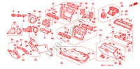 INSTRUMENTEN AFWERKING(LH)(PASSAGIERZIJKANT) voor Honda CIVIC 1.4S 5 deuren 5-versnellings handgeschakelde versnellingsbak 2005
