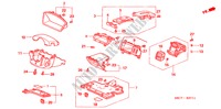 INSTRUMENTEN AFWERKING(RH)(BESTUURDERZIJKANT) voor Honda CIVIC 1.6SE    EXECUTIVE 5 deuren 4-traps automatische versnellingsbak 2005