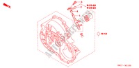 KOPPELING VERSNELLING VORK (DIESEL) voor Honda CIVIC 1.7S 5 deuren 5-versnellings handgeschakelde versnellingsbak 2005
