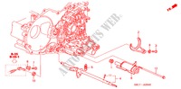 OVERSCHAKELVORK/REGELAS voor Honda CIVIC 1.6S 5 deuren 4-traps automatische versnellingsbak 2005