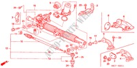 P.S. VERSNELLINGBOX(EPS)(RH) voor Honda CIVIC 1.4SE 5 deuren 4-traps automatische versnellingsbak 2005