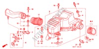 RESONATOR KAMER(1.4L/1.5L/1.6L/1.7L) voor Honda CIVIC 1.6LS 5 deuren 4-traps automatische versnellingsbak 2005