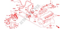 TURBOLADER SYSTEEM (DIESEL) voor Honda CIVIC 1.7ES 5 deuren 5-versnellings handgeschakelde versnellingsbak 2005