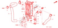 TUSSENKOELING(DIESEL) voor Honda CIVIC 1.7S 5 deuren 5-versnellings handgeschakelde versnellingsbak 2005