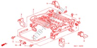 V. ZITTING COMPONENTEN(R.)(1) voor Honda CIVIC 1.7LS 5 deuren 5-versnellings handgeschakelde versnellingsbak 2005