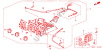 VERWARMING REGELAAR(LH) (1) voor Honda CIVIC 1.6LS 5 deuren 5-versnellings handgeschakelde versnellingsbak 2005