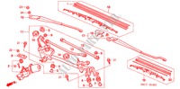VOOR WISSER(RH) (1) voor Honda CIVIC 1.4S 5 deuren 5-versnellings handgeschakelde versnellingsbak 2005
