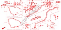 ACHTER SLANG/ACHTER PIJP(RH) (DUAL) (2.0L) voor Honda STREAM 2.0SE 5 deuren 5-versnellings handgeschakelde versnellingsbak 2004