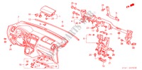 INSTRUMENTEN PANEEL(LH) voor Honda STREAM 2.0SI 5 deuren 5-traps automatische versnellingsbak 2002