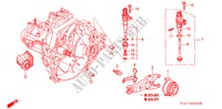 KOPPELING TERUGKEER(1.7L) voor Honda STREAM 1.7ES 5 deuren 5-versnellings handgeschakelde versnellingsbak 2001
