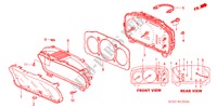 METER KOMPONENTEN(NS)(1) voor Honda STREAM 2.0ES 5 deuren 5-traps automatische versnellingsbak 2001