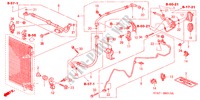 SLANGEN/PIJPEN(RH) ('04) (DUAL) (2.0L) voor Honda STREAM 2.0SE 5 deuren 5-versnellings handgeschakelde versnellingsbak 2004