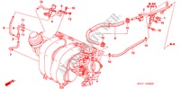 INSTALLATIEPIJP/SLANGEN (2.0L) voor Honda STREAM SI 5 deuren 5-versnellings handgeschakelde versnellingsbak 2005