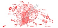 KOPPEL CONVERTER HUIS voor Honda STREAM SE 5 deuren 5-traps automatische versnellingsbak 2005