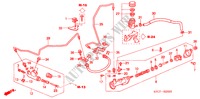 KOPPELING HOOFDCILINDER (2.0L) (LH) voor Honda STREAM SI 5 deuren 5-versnellings handgeschakelde versnellingsbak 2005