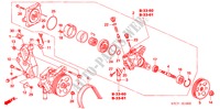 P.S. POMP/ HOUDER(1.7L) voor Honda STREAM ES 5 deuren 5-versnellings handgeschakelde versnellingsbak 2005