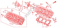 ACHTER CILINDER HOOFD(V6) voor Honda ACCORD COUPE 3.0IV6 2 deuren 4-traps automatische versnellingsbak 2000