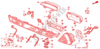 ACHTERLICHT voor Honda ACCORD COUPE 2.0IES 2 deuren 4-traps automatische versnellingsbak 2001