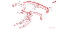 KANAAL(LH) voor Honda ACCORD COUPE 3.0IV6 2 deuren 4-traps automatische versnellingsbak 2001