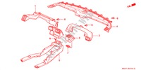 KANAAL(RH) voor Honda ACCORD COUPE 3.0IV6 2 deuren 4-traps automatische versnellingsbak 2000