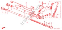 P.S. VERSNELLING BOX KOMPONENTEN(LH)(1) voor Honda ACCORD COUPE 3.0IV6 2 deuren 4-traps automatische versnellingsbak 2000