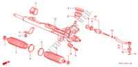 P.S. VERSNELLING BOX (LH)(2) voor Honda ACCORD COUPE VTI 2 deuren 4-traps automatische versnellingsbak 2000