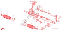 P.S. VERSNELLING BOX (RH) voor Honda ACCORD COUPE 3.0IV6 2 deuren 4-traps automatische versnellingsbak 2000
