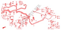 REMVOERINGEN(V6)(ABS)(RH) voor Honda ACCORD COUPE 3.0IV6 2 deuren 4-traps automatische versnellingsbak 1999