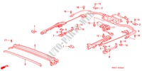 SCHUIFDAK KOMPONENTEN voor Honda ACCORD COUPE 3.0IV6 2 deuren 4-traps automatische versnellingsbak 2000