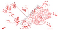SENSOR/DRAADSPOEL(L4) voor Honda ACCORD COUPE 2.0IES 2 deuren 4-traps automatische versnellingsbak 1999