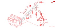 WATERKLEP(V6)(LH) voor Honda ACCORD COUPE 3.0IV6 2 deuren 4-traps automatische versnellingsbak 2001