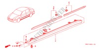 BESCHERMER voor Honda ACCORD 2.3VTI 4 deuren 4-traps automatische versnellingsbak 2000