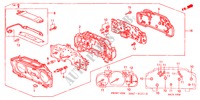 COMBINATIEMETER(FORD) voor Honda ACCORD 3.0V6 4 deuren 4-traps automatische versnellingsbak 2000