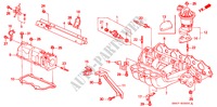 INLAAT SPRUITSTUK(L4) voor Honda ACCORD EX 4 deuren 4-traps automatische versnellingsbak 2000