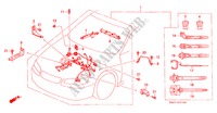 MOTOR BEDRADINGSBUNDEL(L4) (LH) voor Honda ACCORD EX 4 deuren 4-traps automatische versnellingsbak 2000
