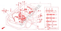 MOTOR BEDRADINGSBUNDEL(V6) (LH) voor Honda ACCORD 3.0V6 4 deuren 4-traps automatische versnellingsbak 2000
