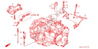 OLIEPEILMETER(V6) voor Honda ACCORD V6 4 deuren 4-traps automatische versnellingsbak 1998