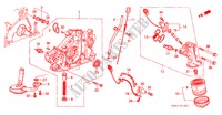 OLIEPOMP/OLIEZEEF (V6) voor Honda ACCORD 3.0IV6 4 deuren 4-traps automatische versnellingsbak 2001