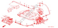 ONTLUCHTSLANG(V6) voor Honda ACCORD 3.0IV6 4 deuren 4-traps automatische versnellingsbak 2001