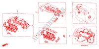 PAKKINGPAKKET(V6) voor Honda ACCORD 3.0IV6 4 deuren 4-traps automatische versnellingsbak 2001
