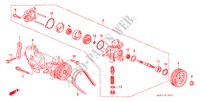P.S. POMP/ HOUDER(L4) voor Honda ACCORD VTI-N 4 deuren 4-traps automatische versnellingsbak 2002